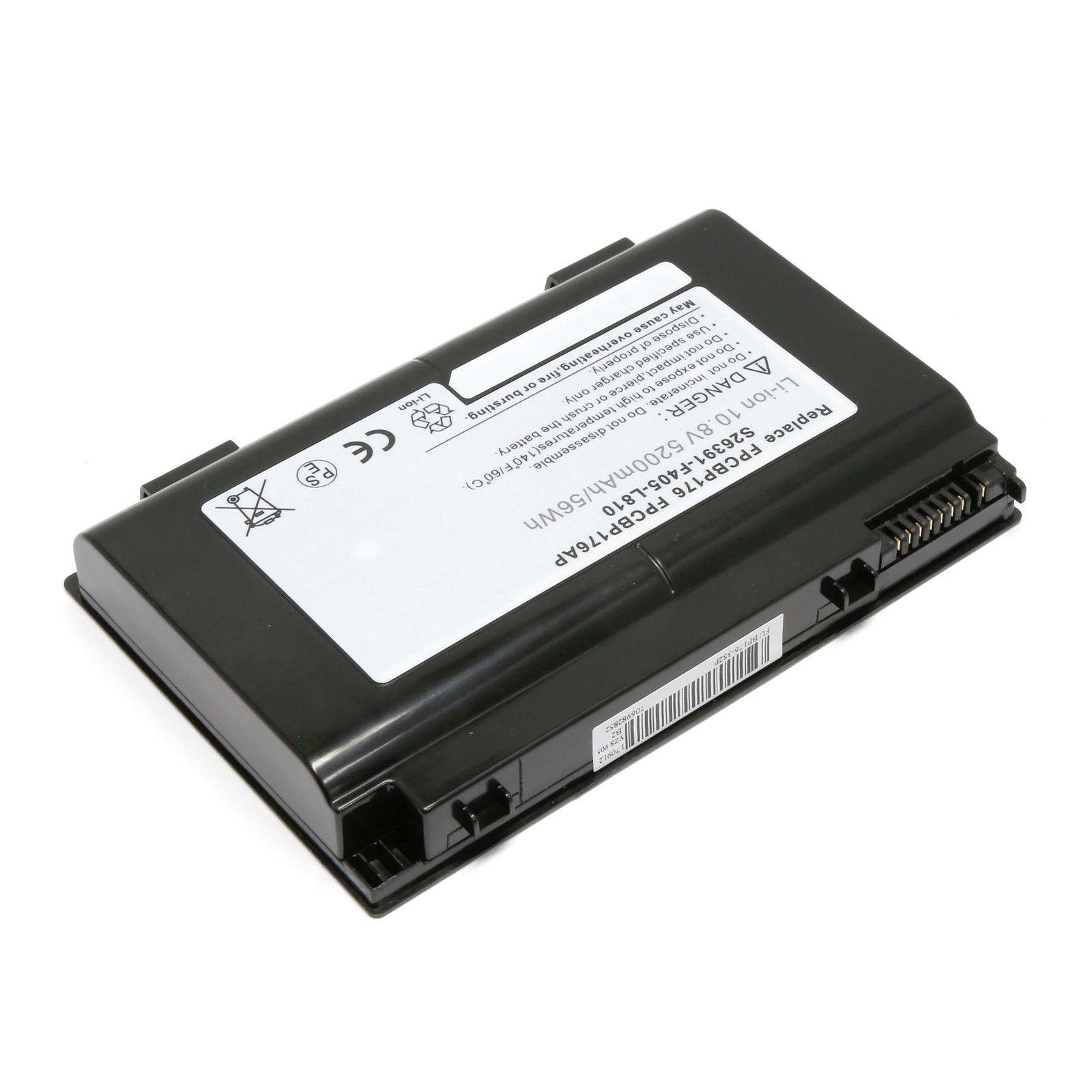 Batteri til Fujitsu-Siemens Lifebook E8420 Celsius H250 48Wh (kompatibelt)