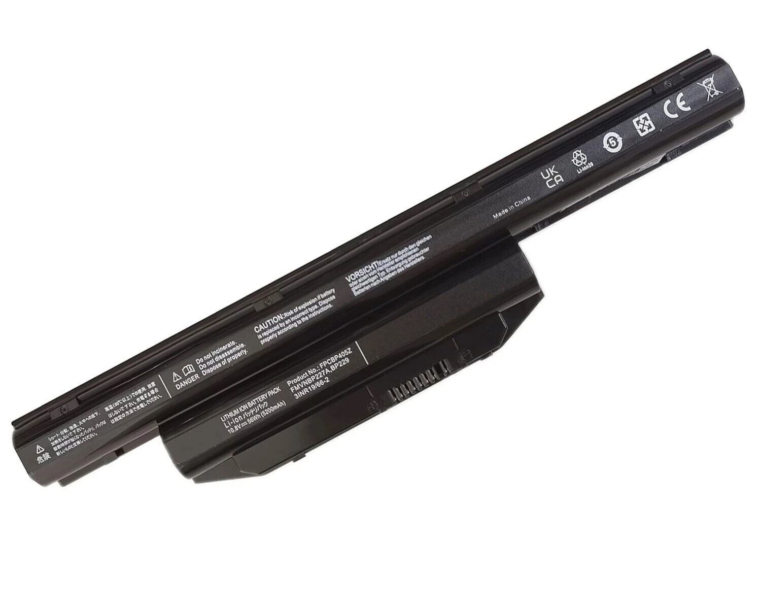 Batteri til Fujitsu LifeBook E743 E744 E746 E753 E754 E756 S904 S937 S938 (kompatibelt)