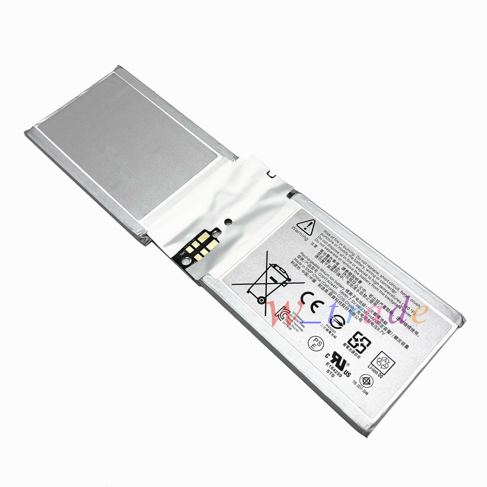 Batteri til G3HTA044H G3HTA020H Microsoft Surface Book 1 2 CR7-00005 CR7-00007 (kompatibelt) - Klik på billedet for at lukke