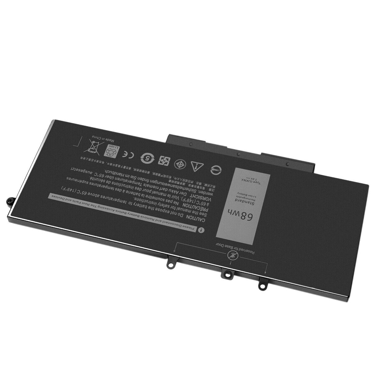 Batteri til GJKNX GD1JP Dell Latitude E5280 E5480 E5580 Precision 15 3520 (kompatibelt)