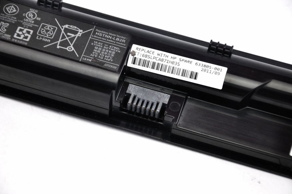 Batteri til HP 3ICR19/66-2,633733-1A1,633733-321,633805-001,650938-001 (kompatibelt) - Klik på billedet for at lukke