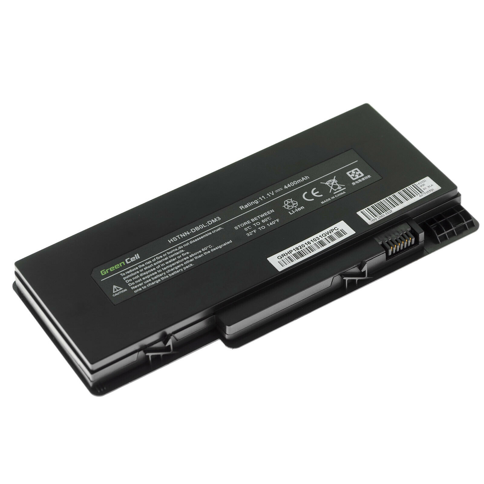 Batteri til HP VG586AA HSTNN-OB0L HSTNN-E02C FD06 HSTNN-E03C HSTNN-DB0L (kompatibelt)