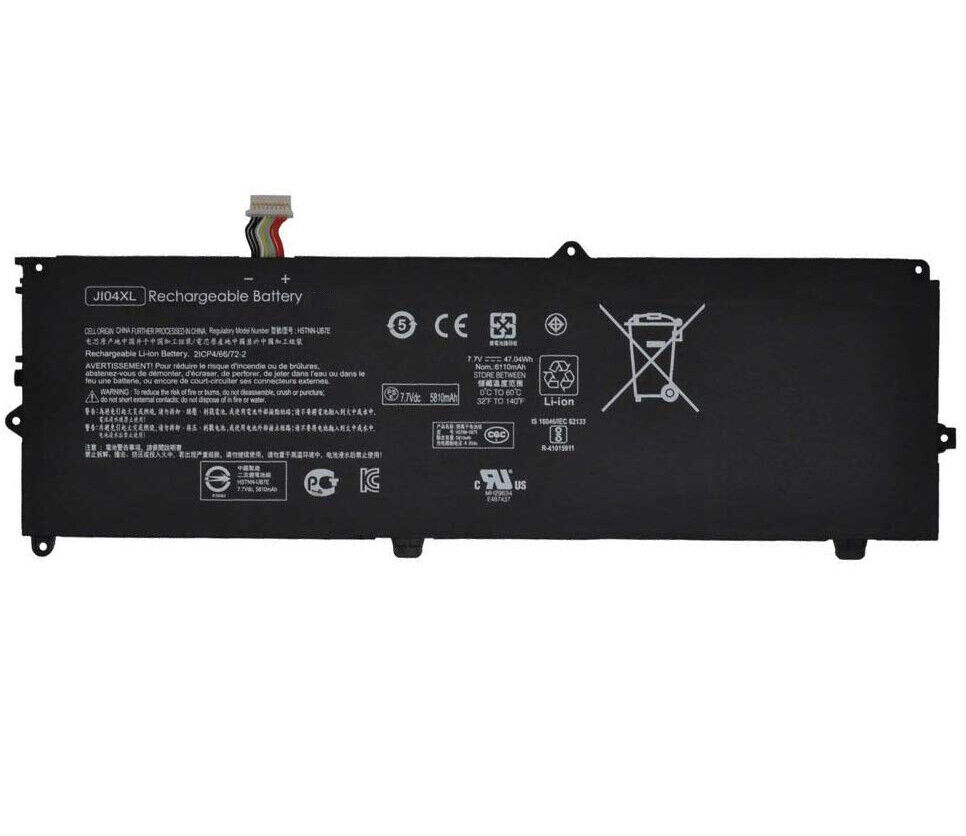 Batteri til JI04XL HP Elite x2 1012 G2 901247-855 901307-541 HSTNN-DB8I (kompatibelt)