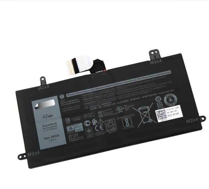 Batteri til Dell Latitude 5285 5290 2-in-1 Series 7.6V 42Wh J0PGR JOPGR 0FTH6F (kompatibelt)