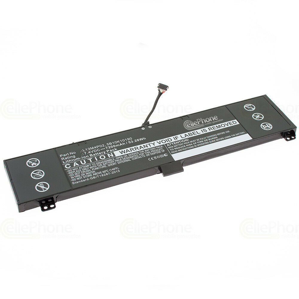 Batteri til 7400mAh Professioneller LENOVO L13N4P01 L13M4P02 (kompatibelt)