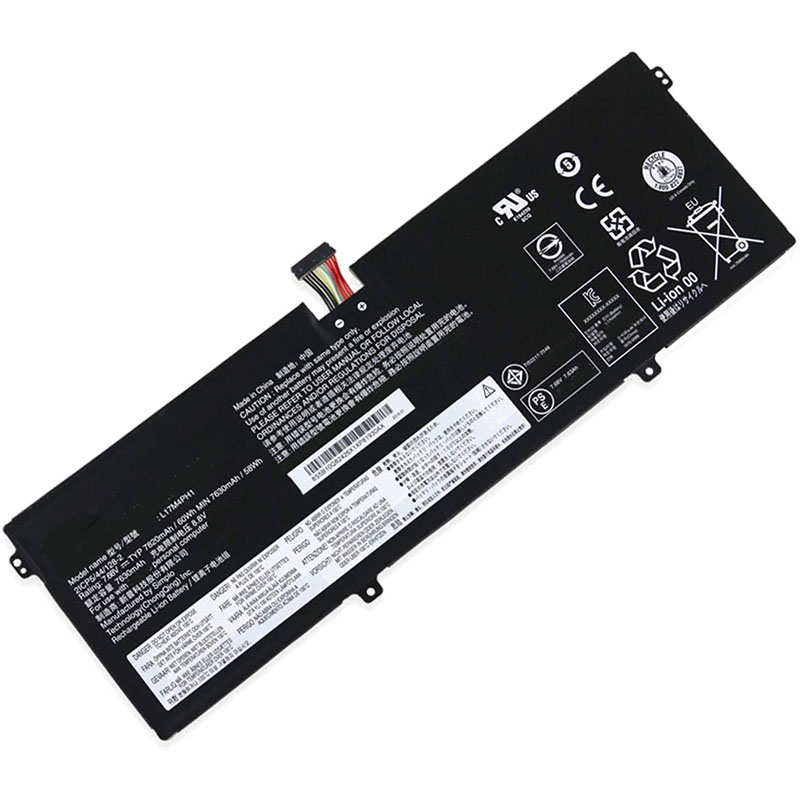 Batteri til Lenovo Yoga C930-13IKB 2lCP5/44/128-2 L17C4PH1 L17M4PH1 L17M4PH2 (kompatibelt) - Klik på billedet for at lukke