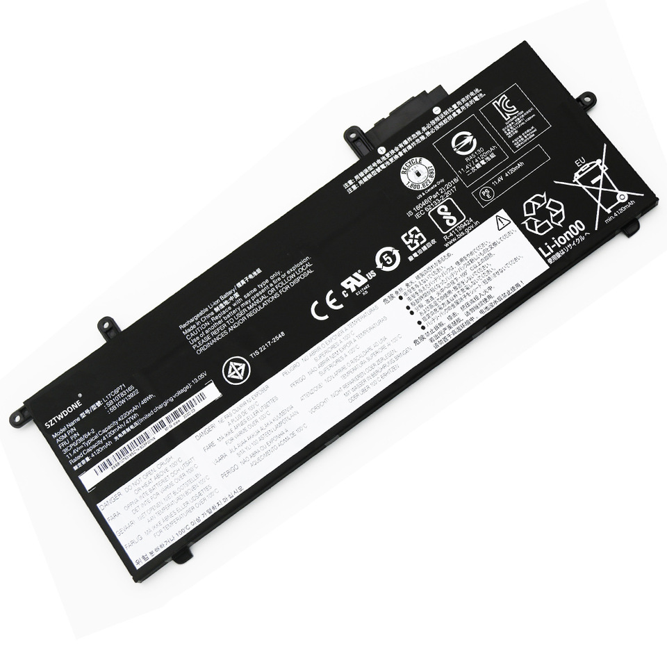 Batteri til Lenovo L17C6P72 SB10K97629 01AV485 L17M6P72 01AV484 L17M6P71 (kompatibelt) - Klik på billedet for at lukke