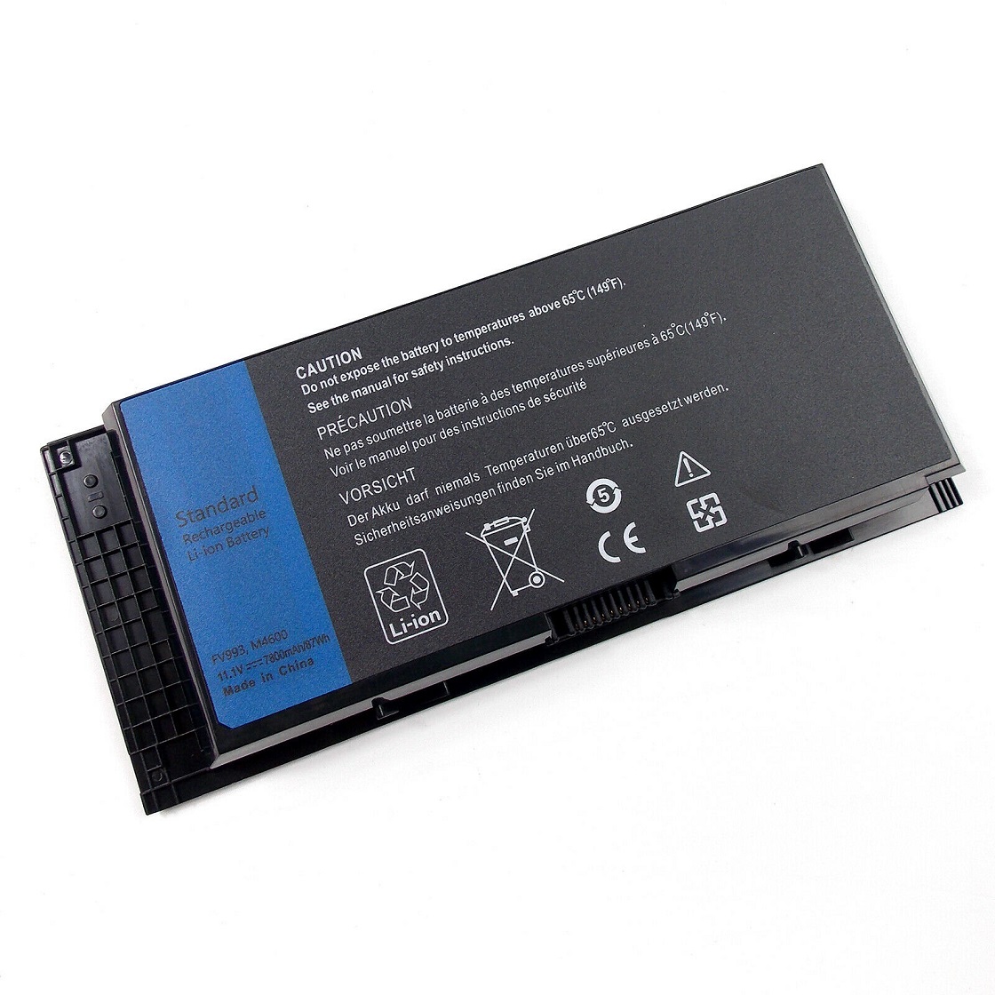 Batteri til Dell Precision m4600 m6600 m6700 7dwmt T3NT1 PG6RC fv993 451-11742 (kompatibelt)