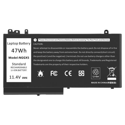 Batteri til NGGX5 Dell Latitude E5270 E5470 E5570 (P48F001) Precision M3510 0JY8D6 (kompatibelt)