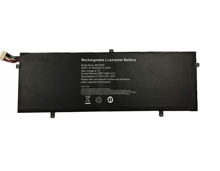 Batteri til Trekstor Surfbook A13B PEAQ Notebook Slim S130 HW-3687265 HW-3487265 (kompatibelt)