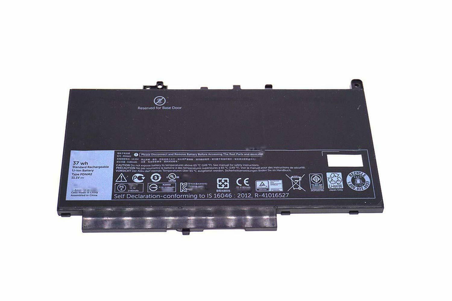 Batteri til 37Wh PDNM2 Dell Latitude E7270 E7470 Series 0F1KTM 579TY (kompatibelt)