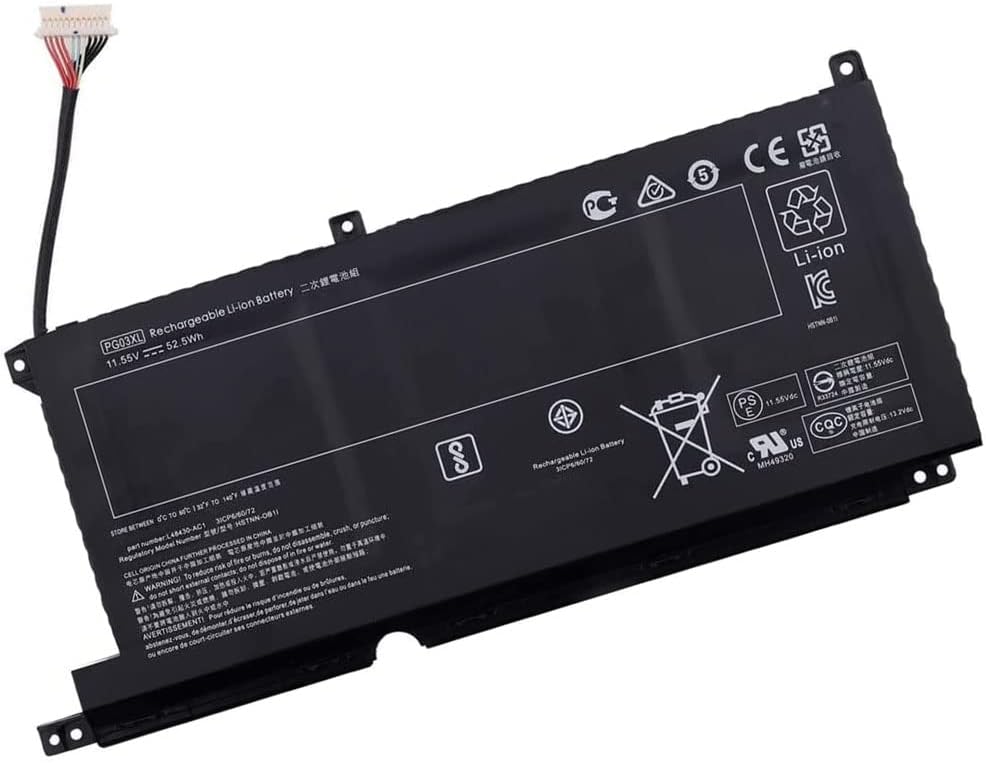 Batteri til HP Pavilion Gaming 15-DK0021TX 15-DK0125TX 15-DK0127TX 15-DK0131TX HSTNN-OB1I HSTNN-DB9G L48495-005 (kompatibelt)