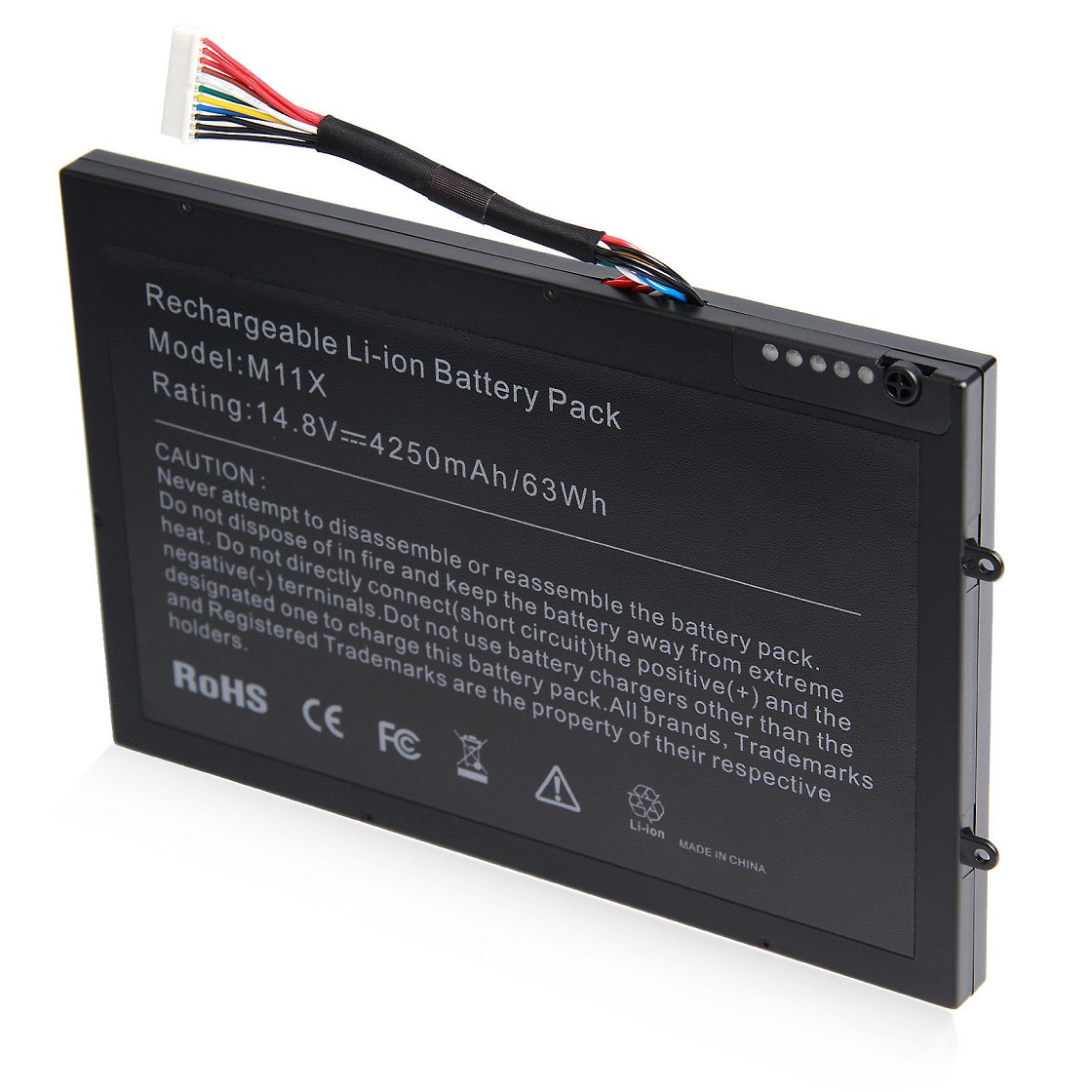 Batteri til Dell Alienware M11x M14x R1 R2 R3 8P6X6 PT6V8 T7YJR PT06T (kompatibelt) - Klik på billedet for at lukke