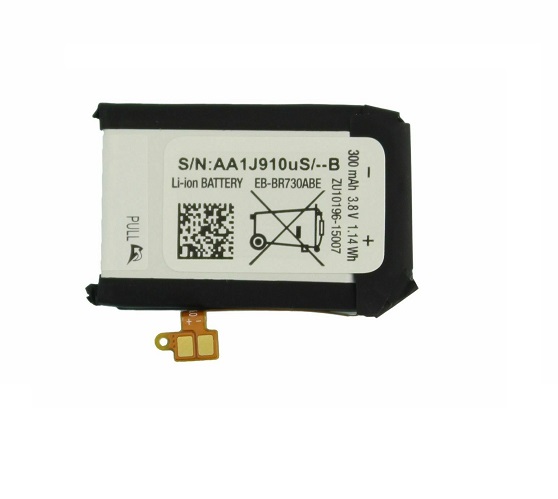 Batteri til SAMSUNG EB-BR730ABE FOR GEAR SPORT SM-R600 GEAR S2 SM-R730A/R735A 300mAh (kompatibelt) - Klik på billedet for at lukke