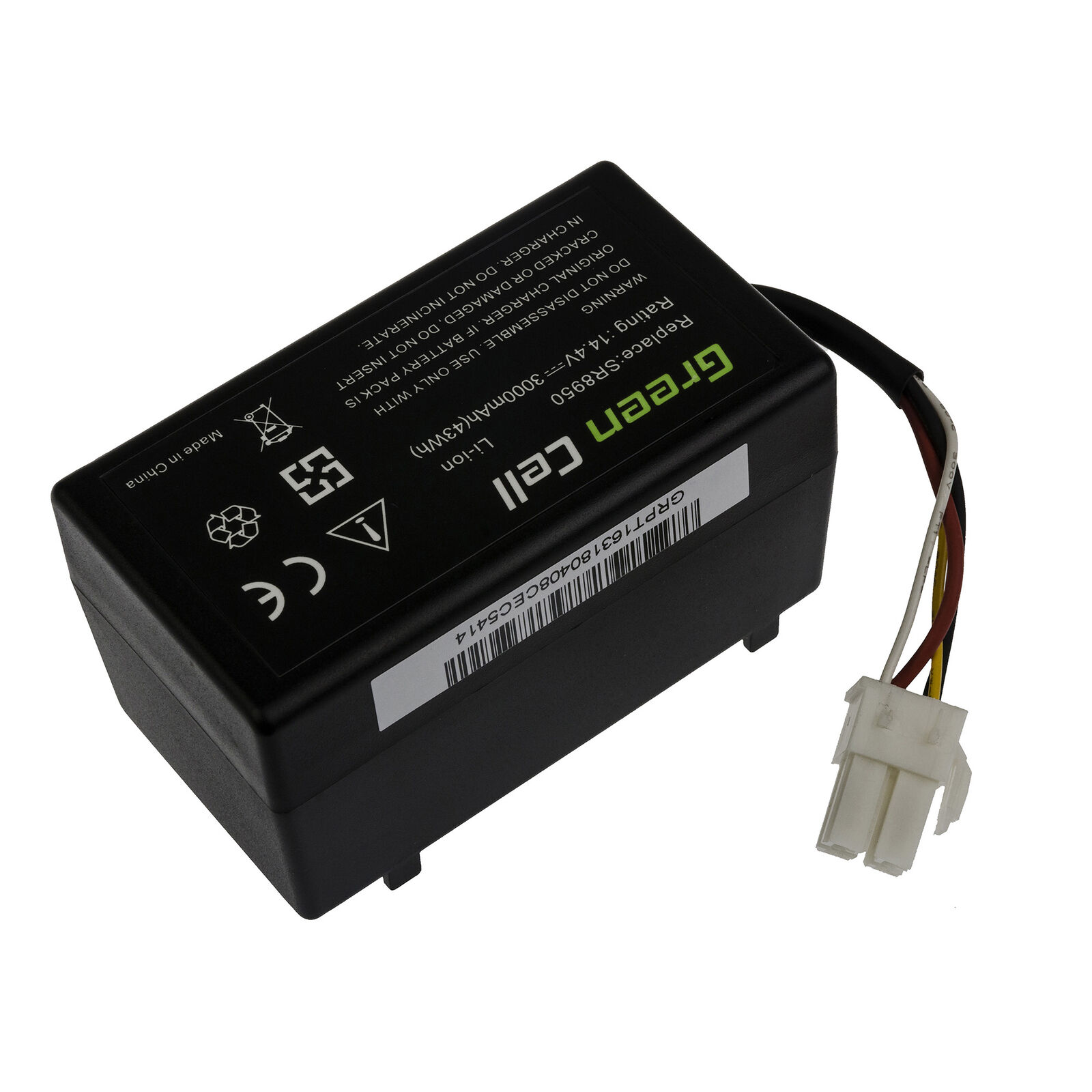 Batteri til 14.4V 3000mAh SAMSUNG Navibot Pop-Out VR10F71,VR10F71UA(kompatibelt) - Klik på billedet for at lukke