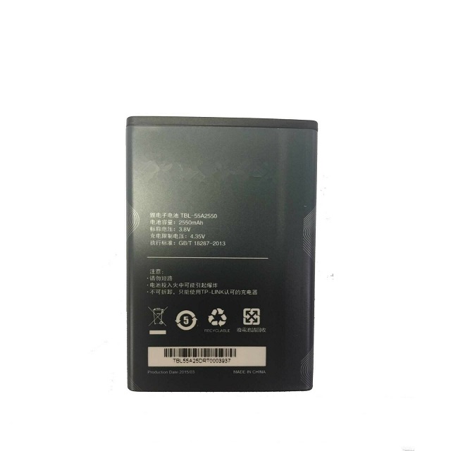 Batteri til TP-Link TL-TR961 M7350 M7350 TBL-55A2550 TBL55A2000 (kompatibelt)