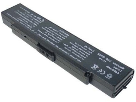 Batteri til Sony Vaio VGN-SZ3XP VGN-SZ3XP/C PCG-792L PCG-7V1M (kompatibelt) - Klik på billedet for at lukke