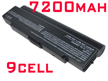 Batteri til Sony Vaio VGN-SZ3XP VGN-SZ3XP/C PCG-792L PCG-7V1M (kompatibelt) - Klik på billedet for at lukke