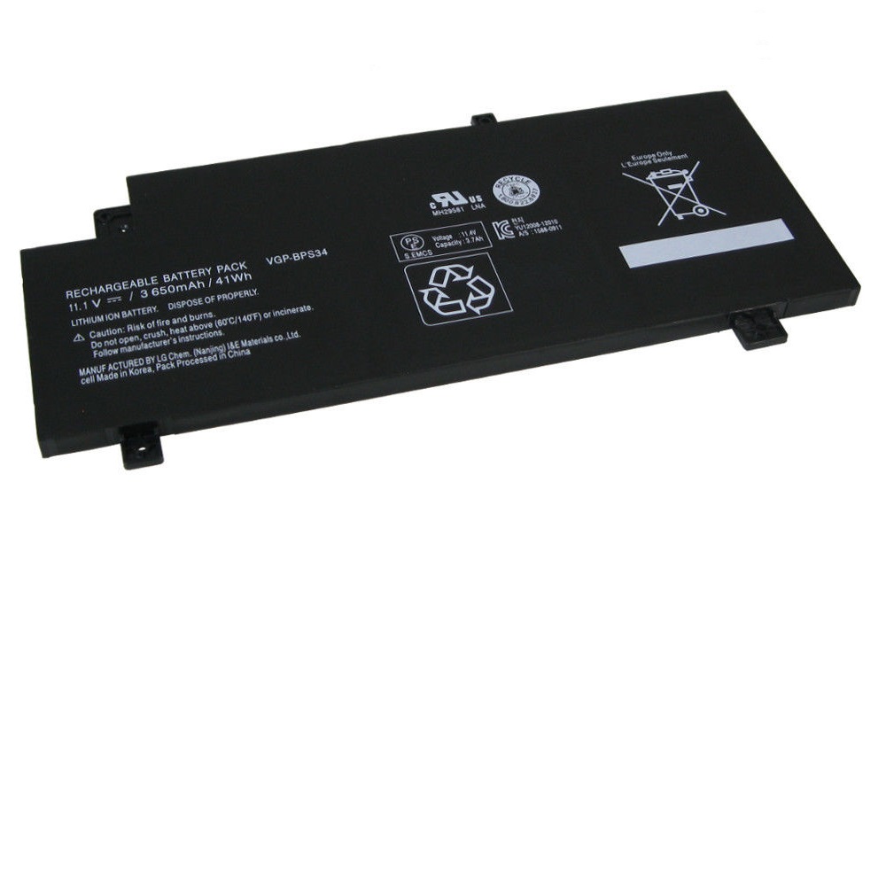 Batteri til Sony Vaio Fit 14 SVF14A15CXB SVF14A15CXP SVF14A15CXS (kompatibelt) - Klik på billedet for at lukke