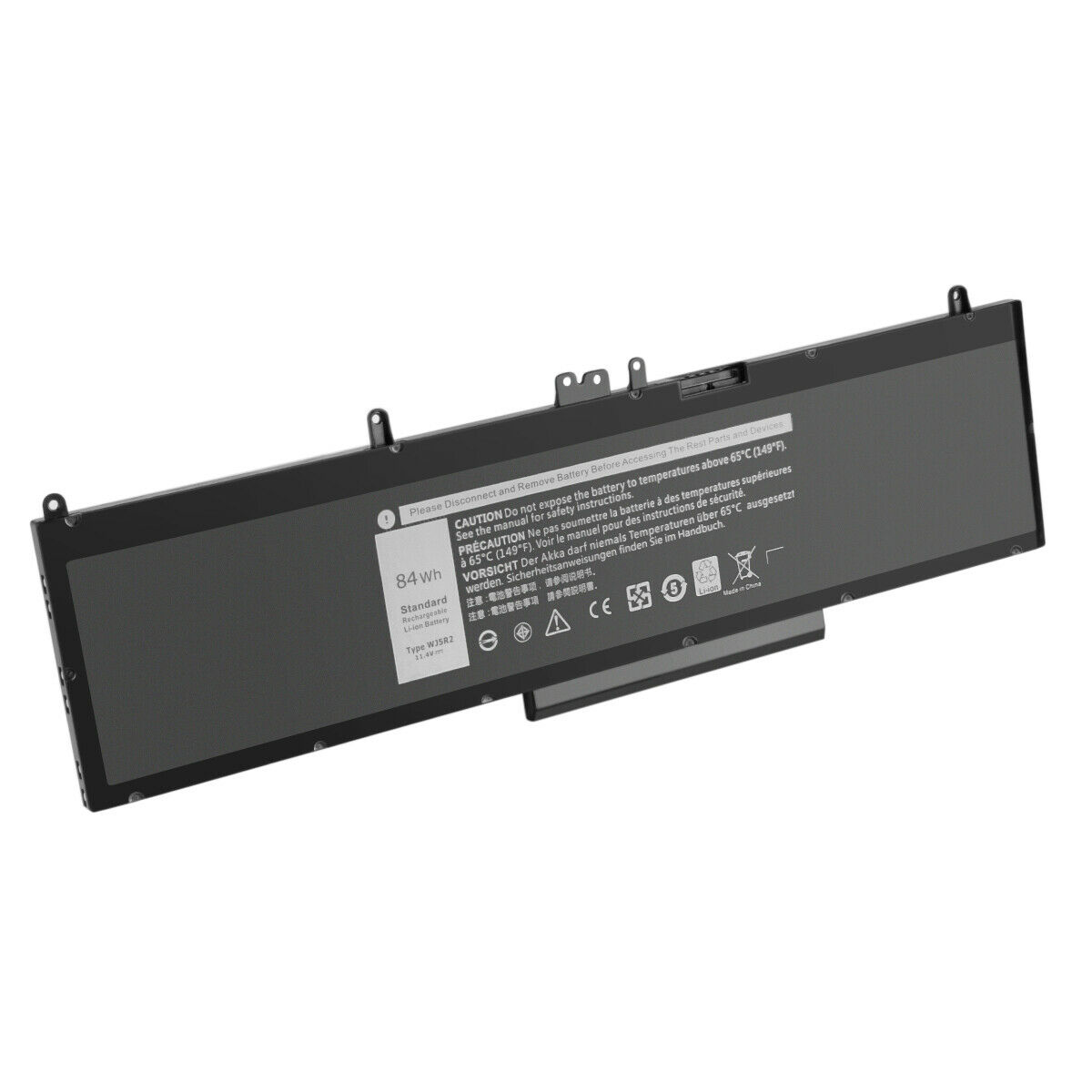 Batteri til 11.4V 451-BBTX FN7FY WJ5R2 4F5YV Dell Latitude E5570 Precision 15 M3510 (kompatibelt)