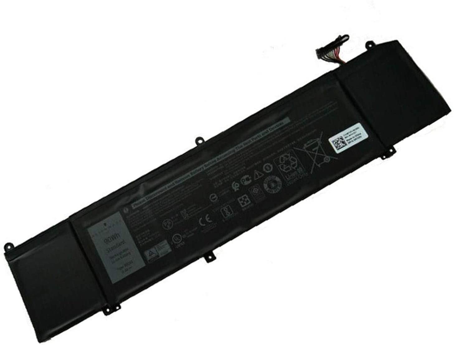 Batteri til 11.4V 90Wh XRGXX Dell Alienware M15 2018 year M17 R1 G7 7590 7790 (kompatibelt) - Klik på billedet for at lukke