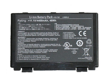 Batteri til ASUS X5DIN A32-F82 4400 mAh (kompatibelt)